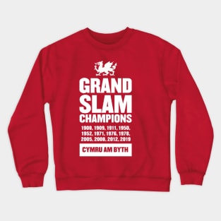 Wales Grand Slam Rugby Union Champions Crewneck Sweatshirt